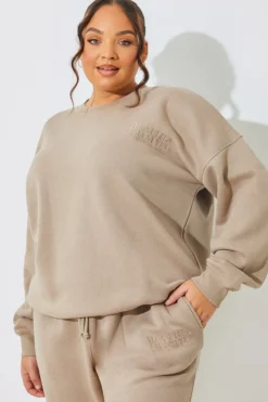 Health and Lifestyle' Oversized Sweater|In the Style New