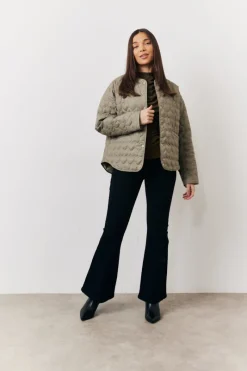 Heart Quilted Lightweight Jacket|In the Style