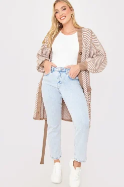 Herringbone Belted Cardigan|In the Style Best