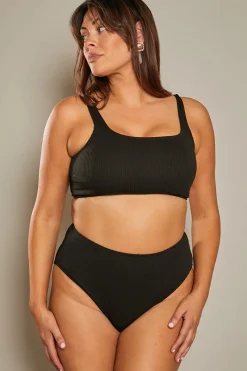 High Waist High Full Coverage Bikini Bottom|In The Style Best