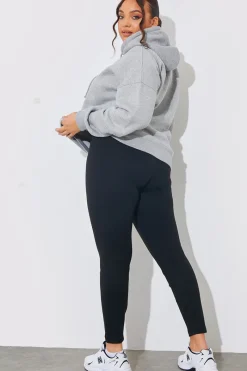 High Waisted Fleece Lined Legging|Fits Hot