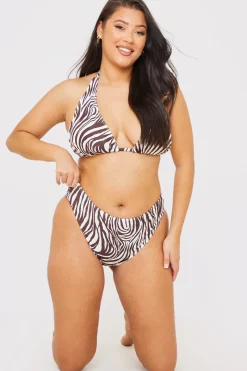High Waisted High Leg Bikini Bottoms|In the Style Outlet