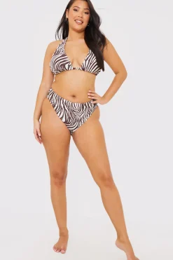 High Waisted High Leg Bikini Bottoms|In the Style Outlet