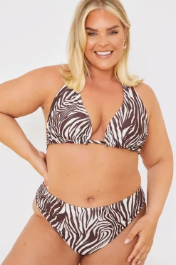 High Waisted High Leg Bikini Bottoms|In the Style Outlet