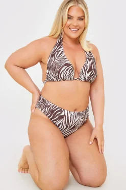 High Waisted High Leg Bikini Bottoms|In the Style Outlet