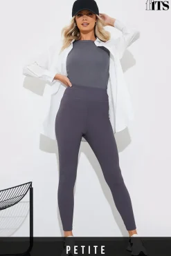 High Waisted Sculpt and Control Ribbed Leggings|Fits Best