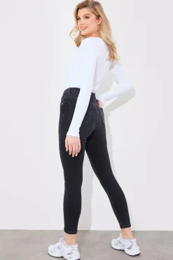 High Waisted Skinny Jeans|Fits Outlet