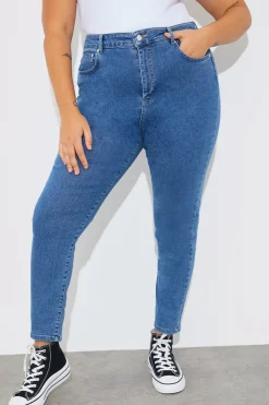 High Waisted Skinny Jeans|Fits Outlet