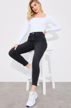 High Waisted Skinny Jeans|Fits Outlet