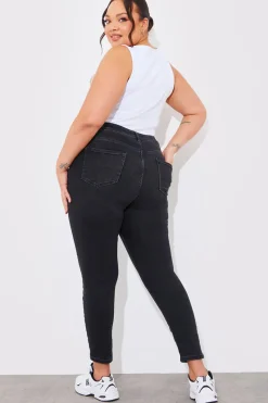 High Waisted Skinny Jeans|Fits Outlet