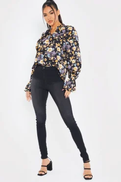 High Waisted Stretch Jegging Jeans|In the Style Discount