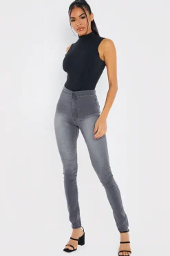 High Waisted Stretch Jegging Jeans|In the Style Discount