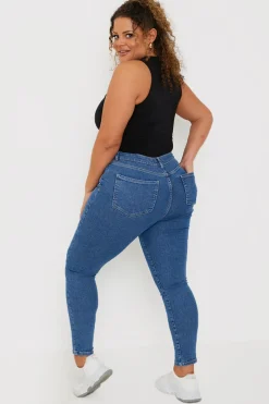 High Waisted Stretch Skinny Jeans|In the Style Outlet