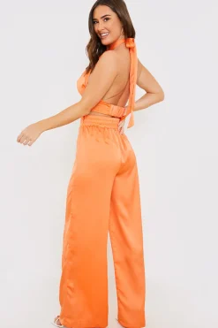 High Waisted Wide Leg Trouser|In The Style Discount