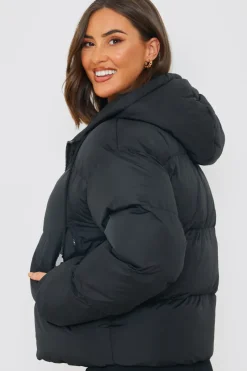 Hooded Puffer Jacket|In the Style Online