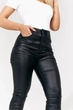 Isobelle Coated Skinny Jean|In The Style Discount