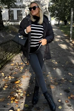 Isobelle Skinny Jean in Black|In The Style Outlet