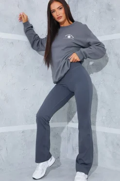 Kick Flare Yoga Leggings|In the Style Discount