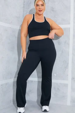Kick Flare Yoga Leggings|In the Style Discount