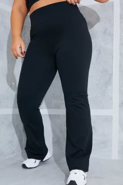 Kick Flare Yoga Leggings|In the Style Discount