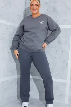 Kick Flare Yoga Leggings|In the Style Discount