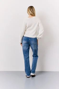 Knitted Embroidered Cardigan|In the Style Clearance