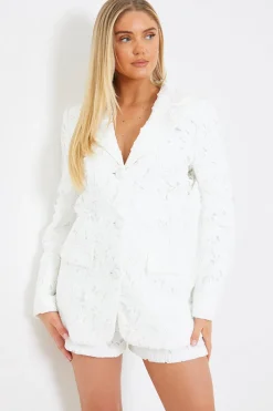 Lace Co-Ord Blazer|In the Style Discount
