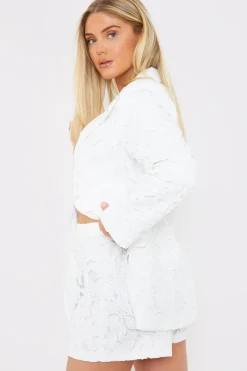 Lace Co-Ord Shorts|In the Style New