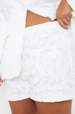 Lace Co-Ord Shorts|In the Style New