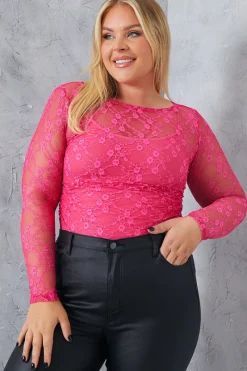 Lace Top|In the Style Sale