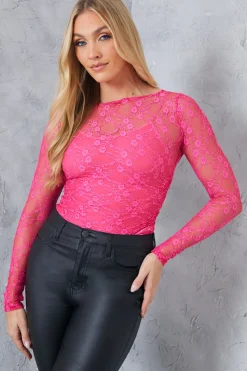 Lace Top|In the Style Sale