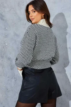 Leather Look High Waisted Boxy Shorts|In the Style Best
