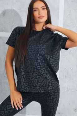 Leopard Active T-Shirt|In the Style Online