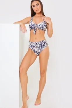 Leopard Print Control High Waisted Bikini Bottoms|Billie Faiers Best