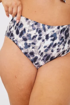 Leopard Print Control High Waisted Bikini Bottoms|Billie Faiers Best
