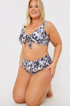 Leopard Print Control High Waisted Bikini Bottoms|Billie Faiers Best