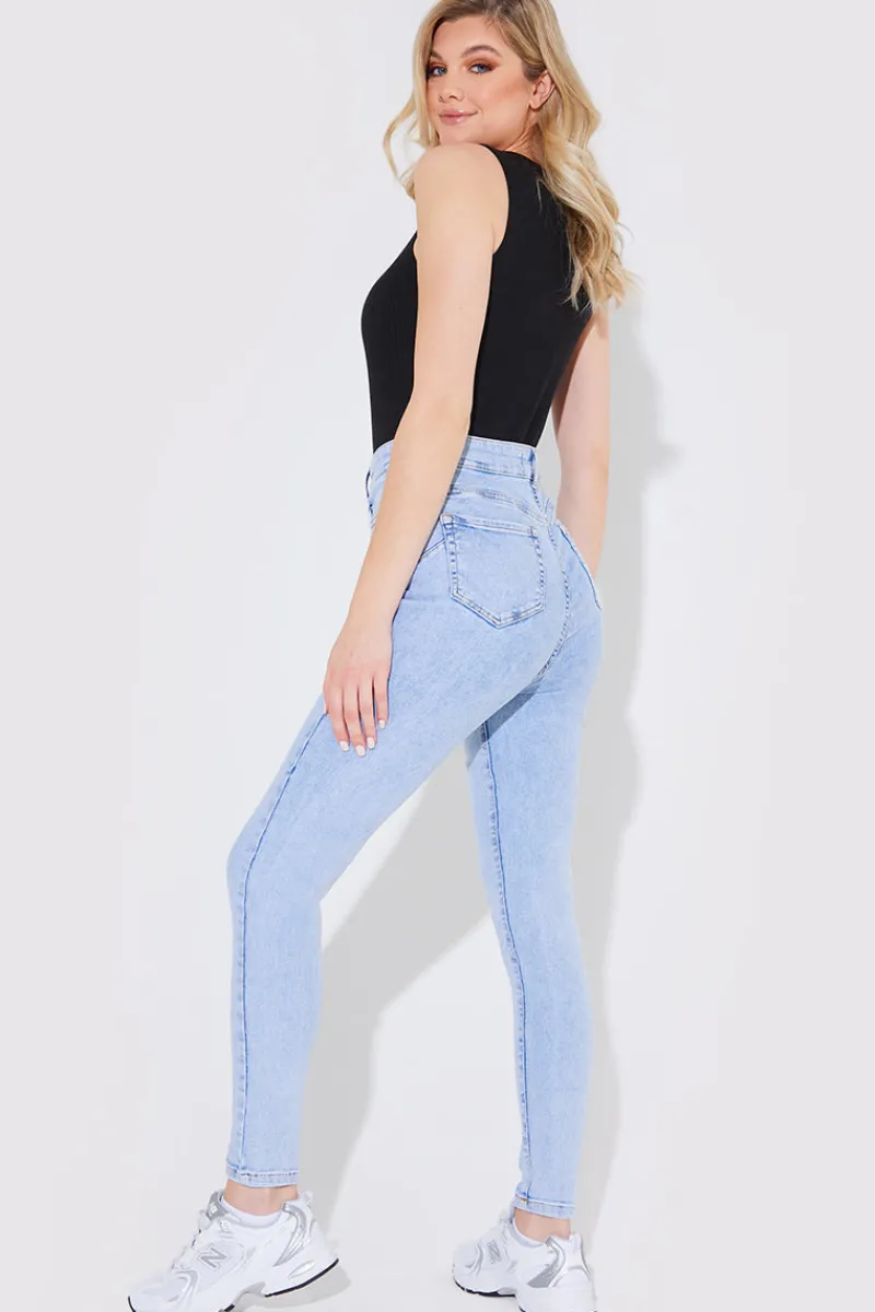 Light Wash Sculpt Shaper Jean|Fits New