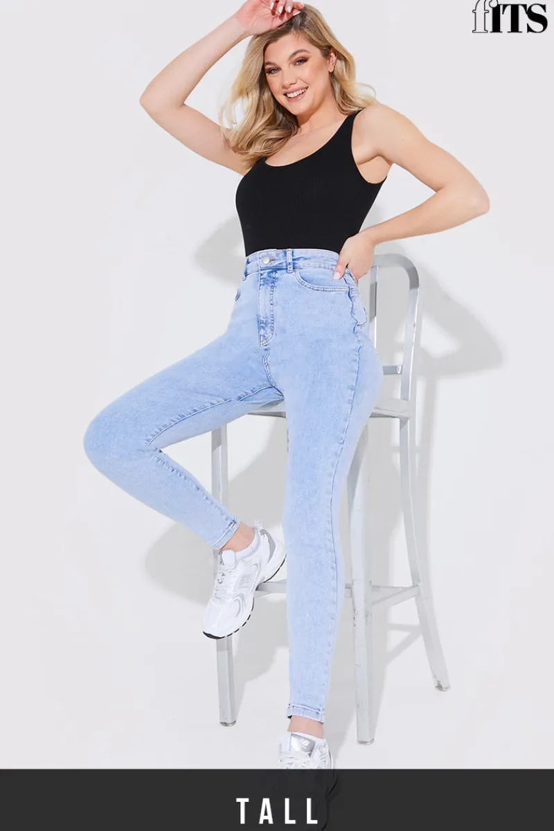 Light Wash Sculpt Shaper Jean|Fits New