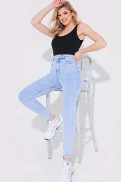 Light Wash Sculpt Shaper Jean|Fits New