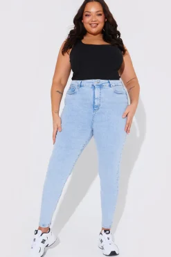Light Wash Sculpt Shaper Jean|Fits New