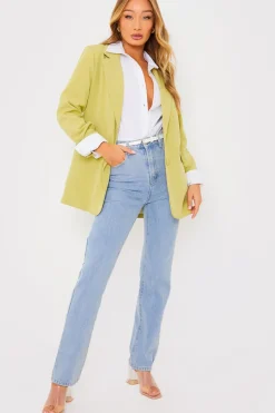 Light Wash Straight Leg Jeans|In the Style New
