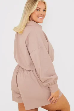 Linen Look Floaty Co-Ord Shorts|In the Style Discount