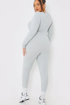 Long Sleeve Scoop Neck Unitard|In the Style Outlet