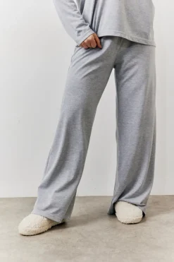 Long Sleeve Top and Trouser Slogan PJ Set|In The Style Hot