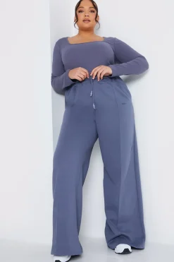 Long Sleeved Ribbed Square Neck Bodysuit|In The Style Discount