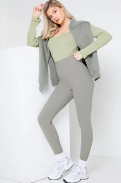 Long Sleeved Ribbed Square Neck Bodysuit|In The Style Discount