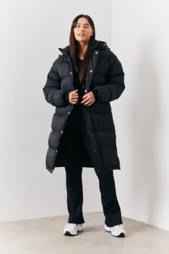 Longline Puffer Coat|In the Style Clearance