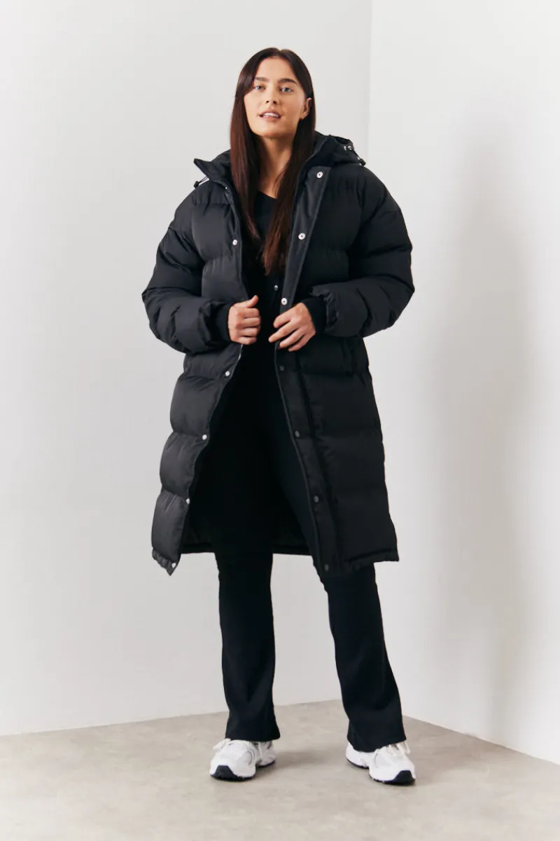 Longline Puffer Coat|In the Style Clearance