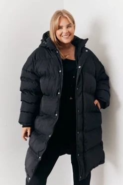 Longline Puffer Coat|In the Style Clearance