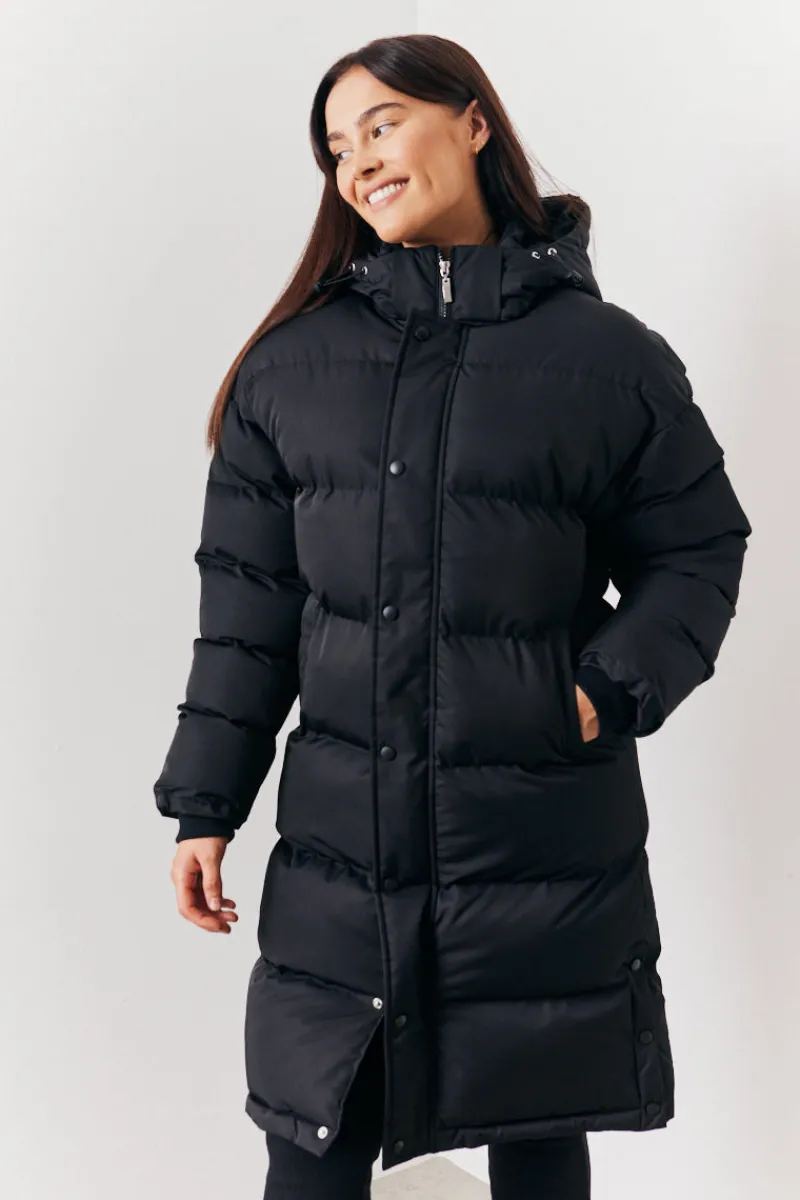 Longline Puffer Coat|In the Style Clearance
